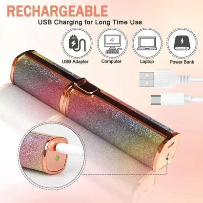 2 in 1 Facial Hair Trimmer - Flawless Facial Hair Remover
