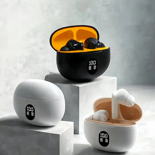 S510 TWS Wireless Headphones LED Power Earphones Digital Display
